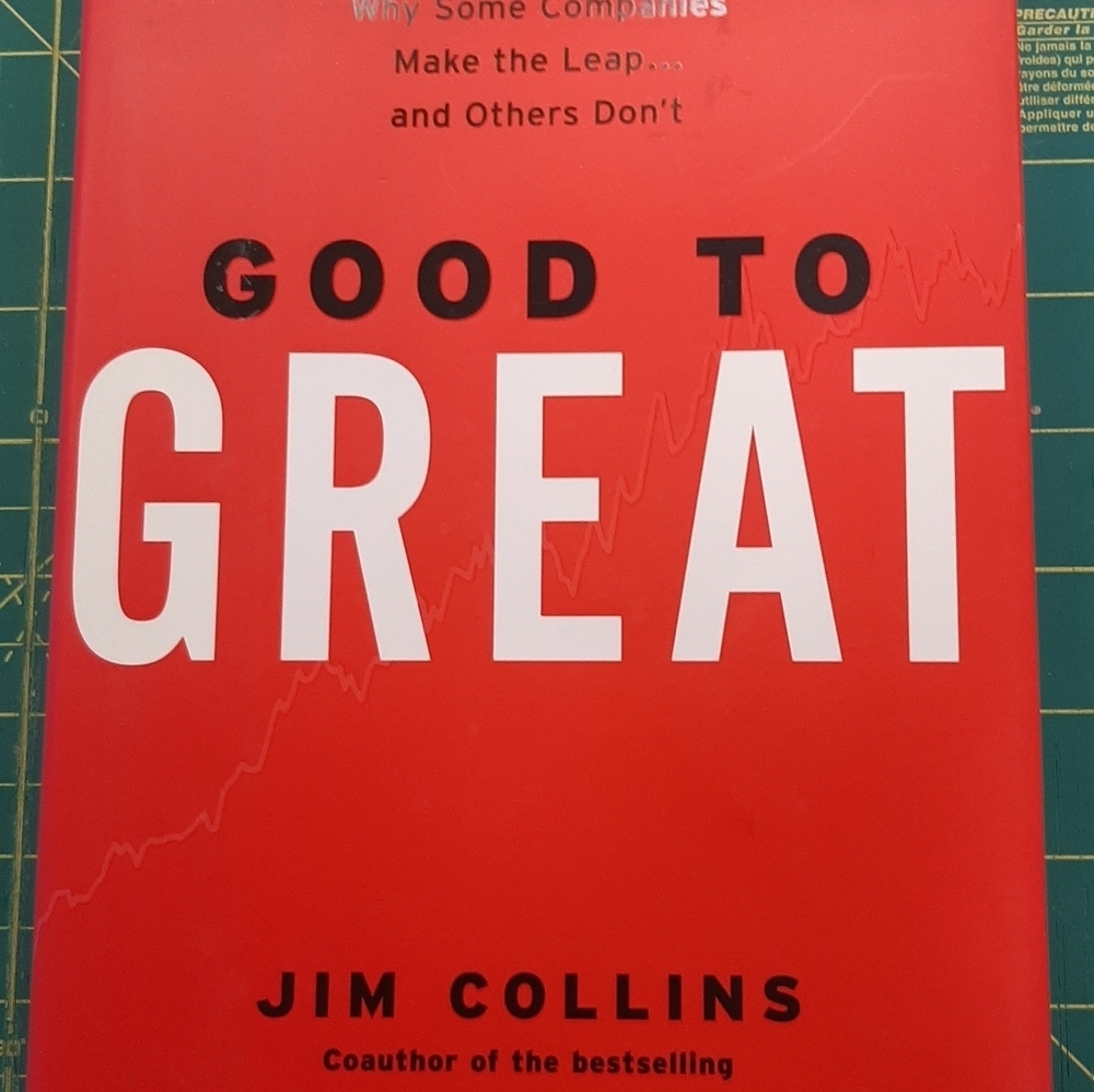 GOOD TO GREAT BY JIM COLLINS